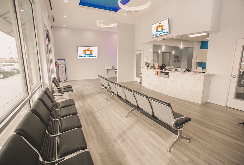 Grand Prairie dental office waiting room